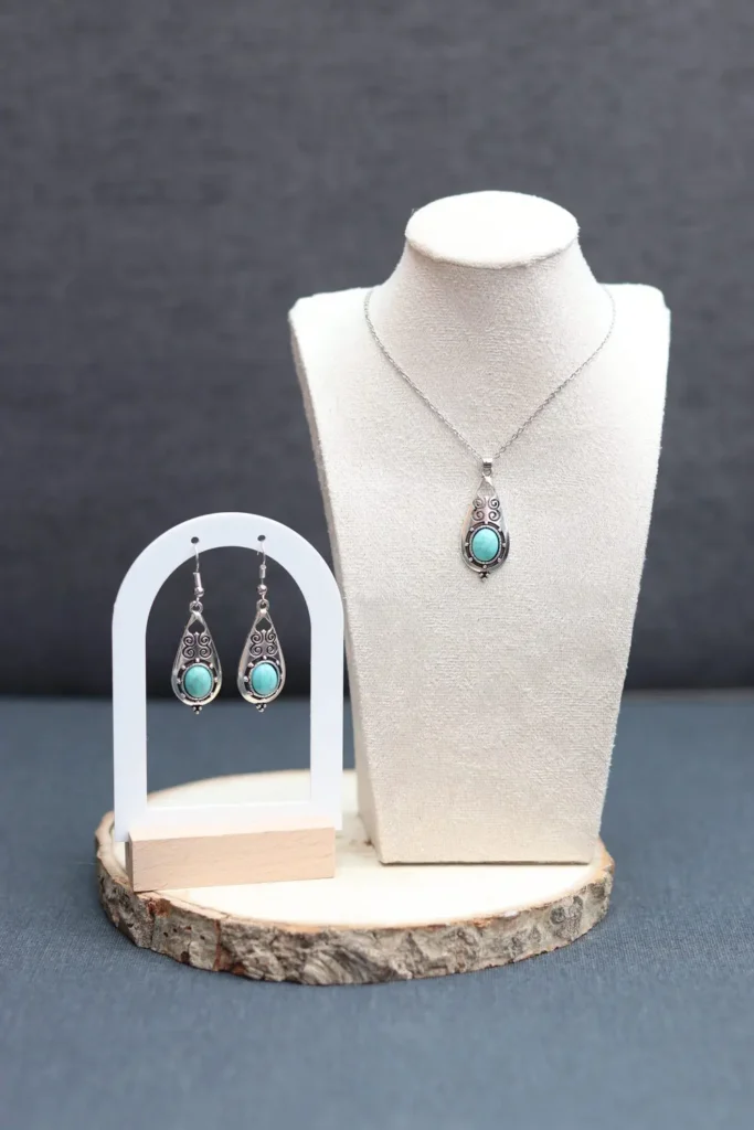 PARURE ORISHA PENDENTIF + BO