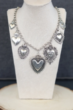 COLLIER GROS COEURS